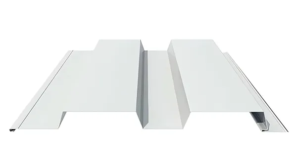Paneles metálicos para muro con fijación oculta