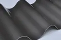 Panel metálico ondulado para muro