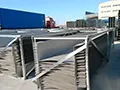 Canaleta de techo de metal