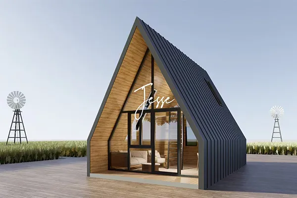 Casas prefabricadas para alojamiento turístico